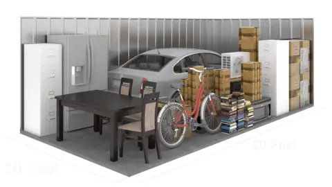 10x20 or larger storage unit at Crossover Self Storage