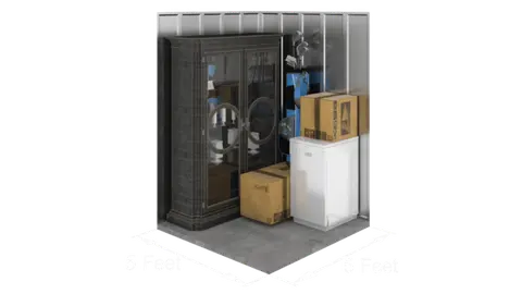 5x10 or smaller storage unit at Crossover Self Storage